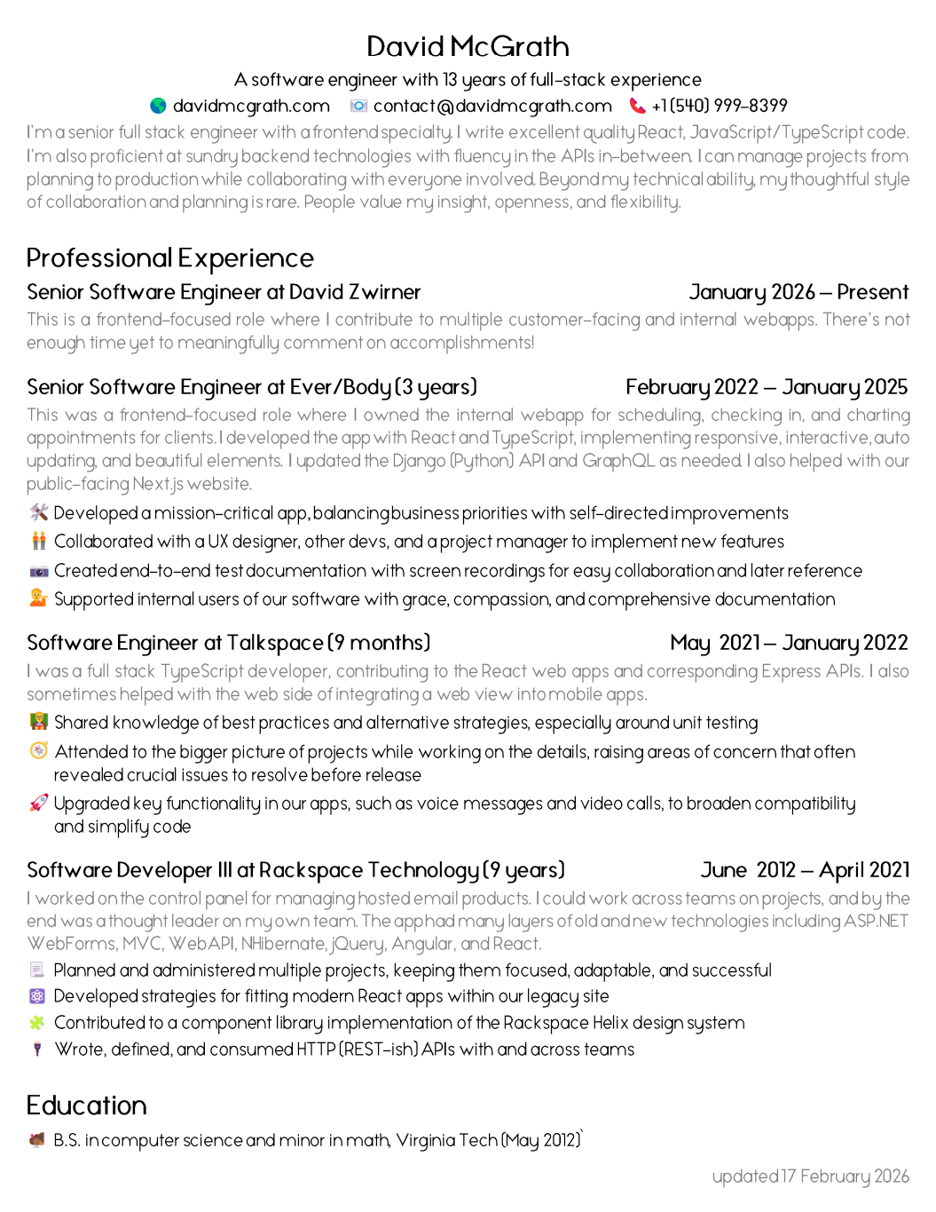 resume thumbnail